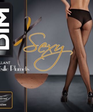 Dim® Sexy Résille Plumetis 20D Bas-culottes- ID03KG - Basics by Mail en  Francais